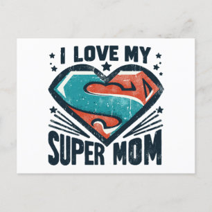 Ich Liebe Sie Mama Feiertagspostkarte