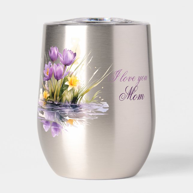 Ich Liebe Sie Mama Frühlingskurse und Lily (Vorderseite)