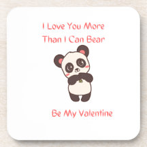 Ich Liebe Sie mehr als ich mit einem niedlichen Bä