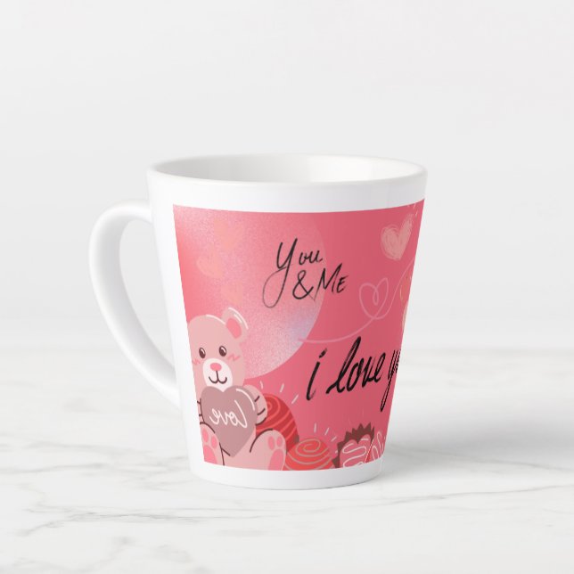 Ich Liebe Sie Milchtasse (Linke Ecke)
