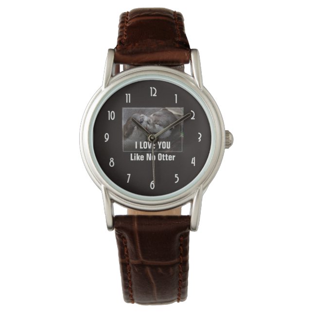 Ich Liebe, Sie mögen kein anderes Niedliches Foto Armbanduhr (Vorderseite)