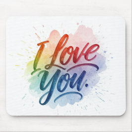 Ich Liebe Sie Mousepad