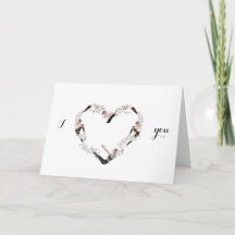 Ich Liebe Sie Pilates Valentine Tageskarte