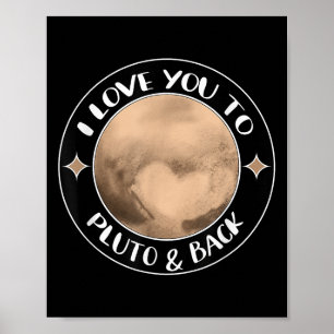 Ich Liebe Sie, Pluto Space Group Preisverleihfamil Poster