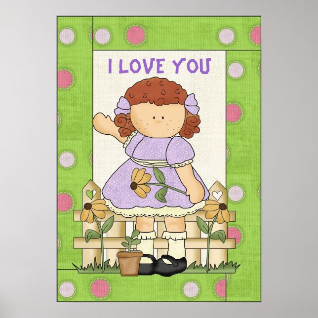 Ich Liebe Sie Poster (Vorne)