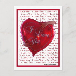 Ich Liebe Sie Postkarte