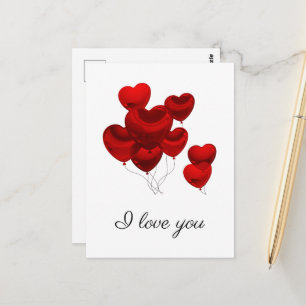 Ich Liebe Sie Postkarte