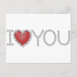 Ich Liebe Sie Postkarte