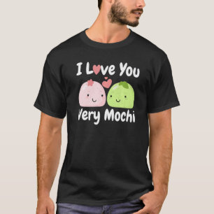 Ich Liebe Sie sehr Mochi Sorbet Popsicle Ice Creme T-Shirt