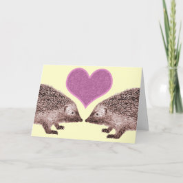Ich Liebe Sie selbst, wenn Sie zwei prickelnde Ige Karte