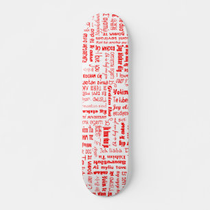 Ich Liebe Sie Skateboard