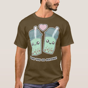 Ich Liebe Sie so Matcha Boba Tee