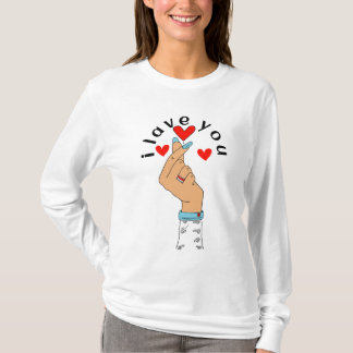Ich Liebe Sie T Shirt, Mode Womens T Shirt, Positi T-Shirt