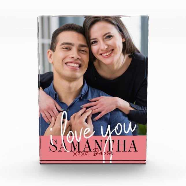 Ich Liebe Sie Valentinstag Foto (Vorderseite)