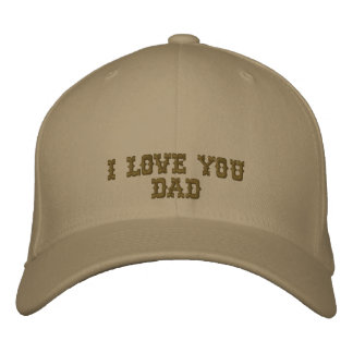 Ich Liebe Sie Vater bestickte Cap Kappe