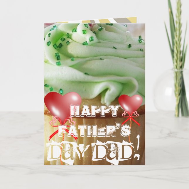 Ich Liebe Sie Vater Vatertag Feier Party Dankeskarte (Vorderseite)
