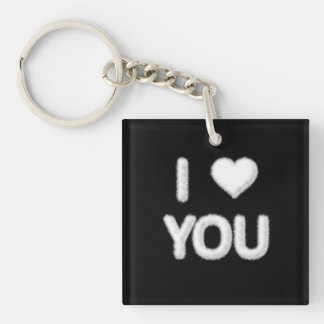 Ich Liebe Sie Wolken Keyring Schlüsselanhänger