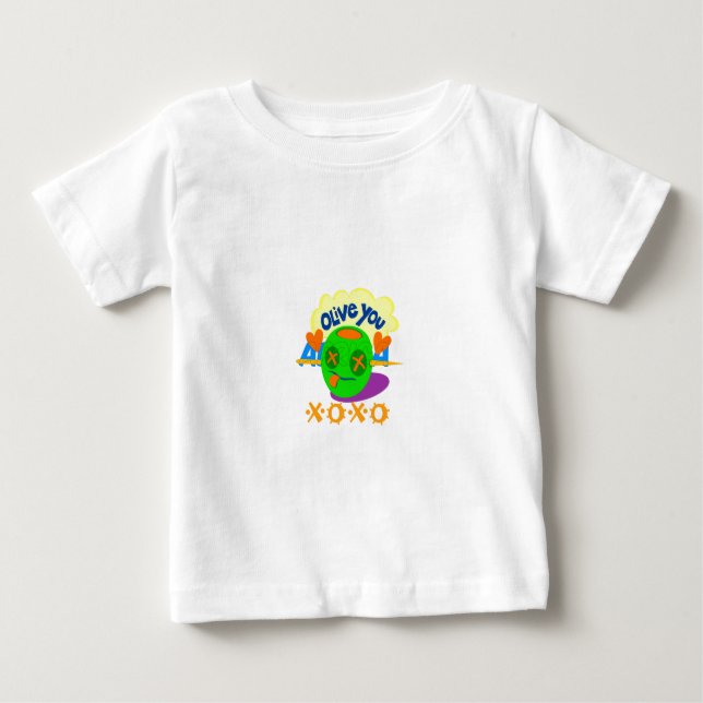 Ich Liebe Sie XOXO schöne phantastische Grafik Art Baby T-shirt (Vorderseite)