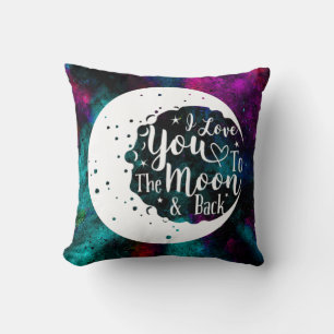 Ich Liebe Sie zum Mond und zurück - Kissen
