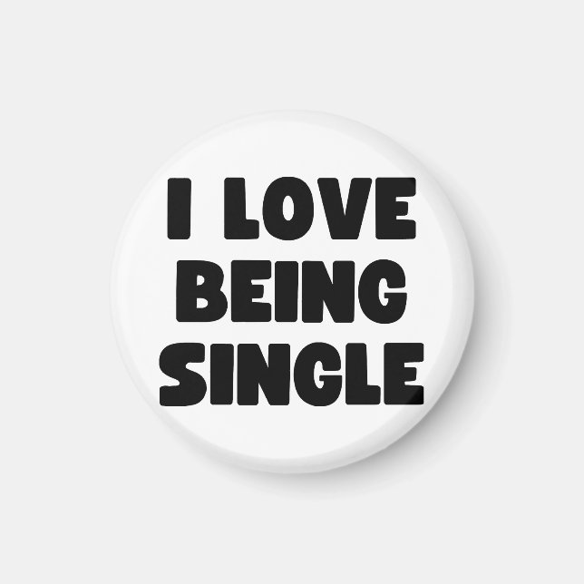 Ich Liebe Single Magnet (Vorne)