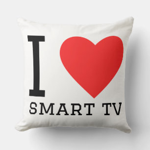 Ich liebe Smart-TV Kissen