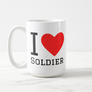 Ich liebe Soldaten Kaffeetasse