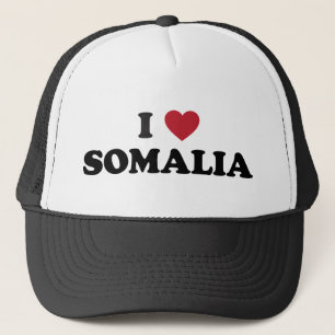 Ich liebe Somalia Truckerkappe