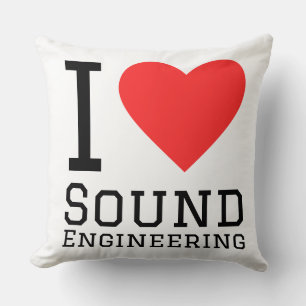 ich liebe Sound-Engineering  Kissen