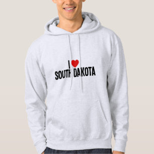 Ich liebe South Dakota ❤️ Ich liebe Herren Basic H Hoodie