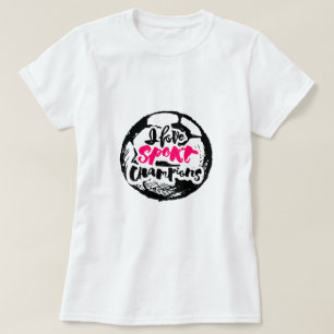Ich liebe Sport-Champions-Typografie-Design T-Shirt