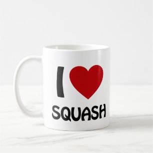 Ich liebe Squash Kaffeetasse