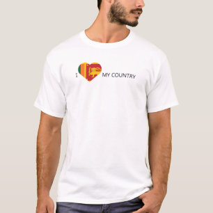 Ich liebe Sri Lanka T-Shirt