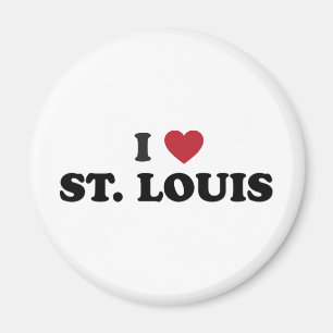 Ich liebe St. Louis Missouri Magnet