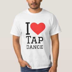 Ich Liebe stach Tanz T-Shirt
