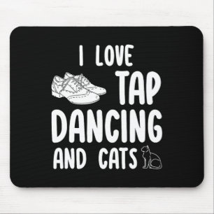 Ich Liebe Stach Tanzen und Katzen Niedlich Stach T Mousepad