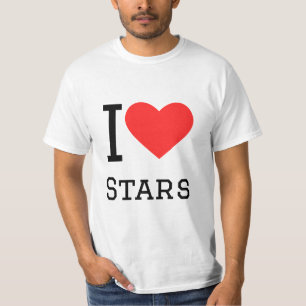 Ich Liebe Sterne T-Shirt
