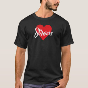 Ich Liebe Strom Vorname ich Herz genannt T-Shirt