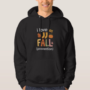 Ich liebe Sturzprävention Hoodie