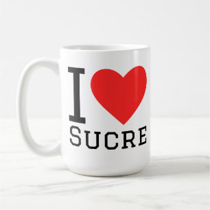 Ich liebe Sucre Kaffeetasse