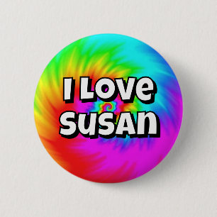 Ich liebe Susan ( Sie können die Wörter ändern ) Button