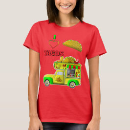 Ich Liebe Tacos Little Taco LKW Frauen T-Shirt