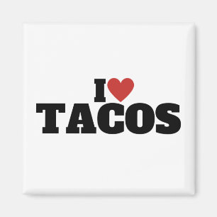 Ich liebe Tacos Magnet