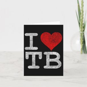Ich liebe Tampa Bay Ich liebe Tb Florida Football Karte