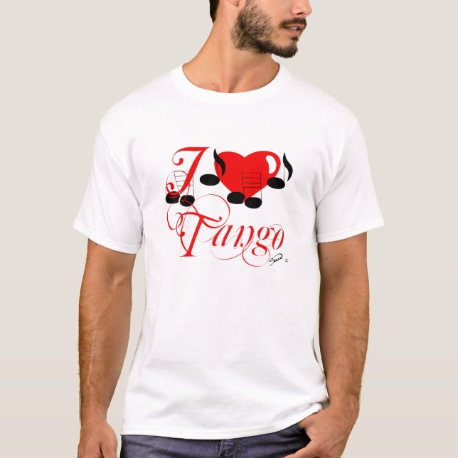 Ich Liebe Tango! T-Shirt (Vorderseite)