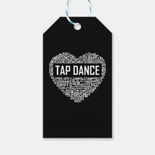 Ich liebe Tap Dance Hundeliebhaber Tänzer Geschenk Geschenkanhänger