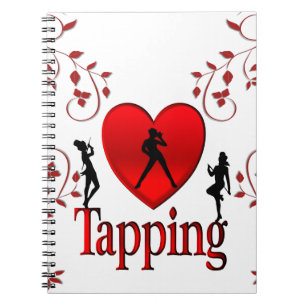 Ich liebe Tap Dance Notizblock