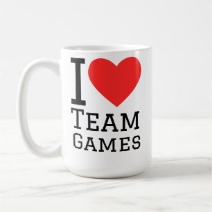 Ich liebe Teamsportarten Kaffeetasse
