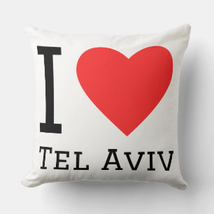 Ich liebe Tel Aviv Kissen