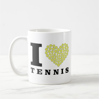 Ich liebe Tennis Kaffeetasse