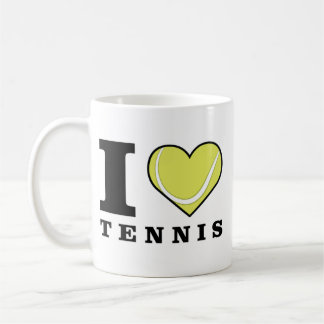 Ich liebe Tennis Kaffeetasse